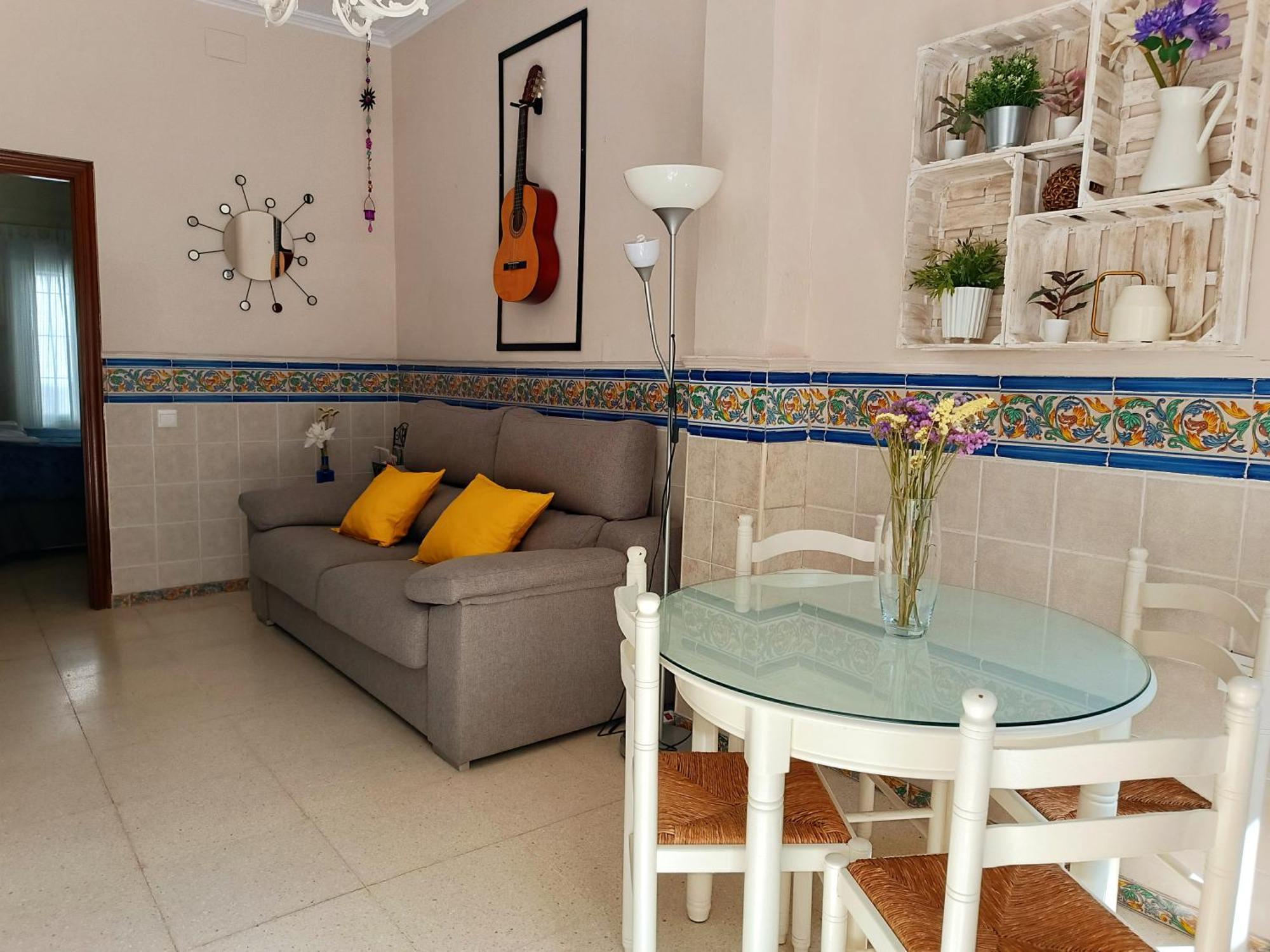 Tipico Y Pintoresco Patio De Vecinos, Con Encanto إشبيلية المظهر الخارجي الصورة