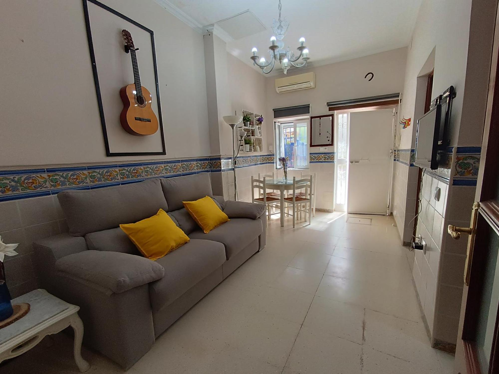 Tipico Y Pintoresco Patio De Vecinos, Con Encanto إشبيلية المظهر الخارجي الصورة